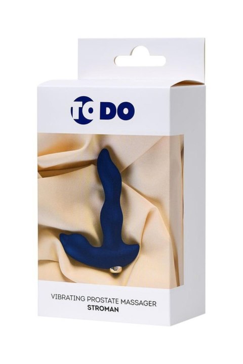 ToDo Stroman Blue Vibrating Prostate Massager ToDo by TOYFA