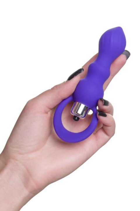 ToDo by Toyfa Anal plug Curvy, silicone, purple, 14 cm, O 3.2 cm ToDo by TOYFA