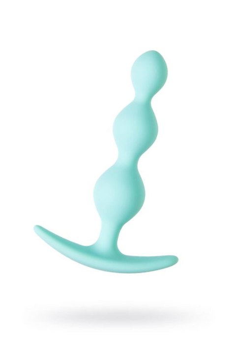 ToDo by Toyfa Anal plug Triple, silicone, mint, 10.5 cm, O 2.4 cm ToDo by TOYFA