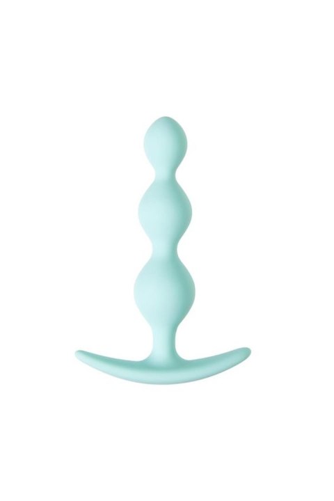 ToDo by Toyfa Anal plug Triple, silicone, mint, 10.5 cm, O 2.4 cm ToDo by TOYFA