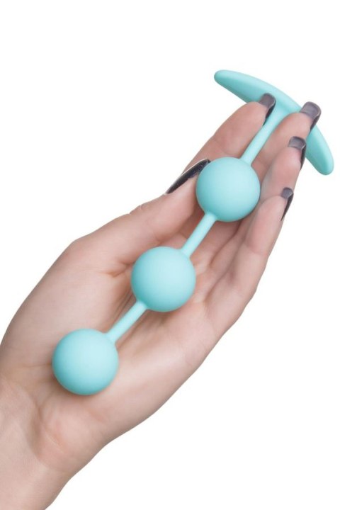 ToDo by Toyfa Anal plug Triplex, silicone, mint, 15 cm, O 2.5 cm ToDo by TOYFA