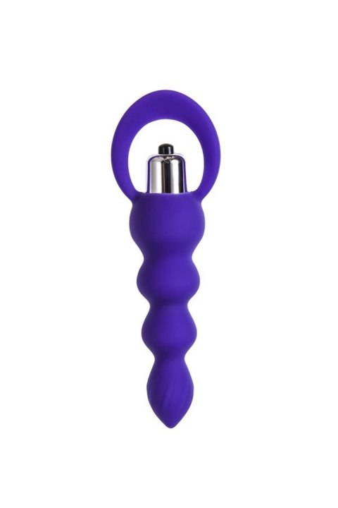 ToDo by Toyfa Anal plug Twisty, silicone, purple, 14 cm, O 3.2 cm ToDo by TOYFA