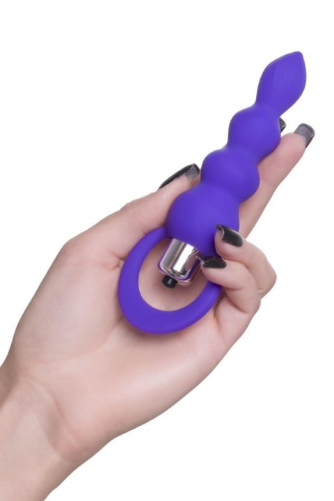 ToDo by Toyfa Anal plug Twisty, silicone, purple, 14 cm, O 3.2 cm ToDo by TOYFA