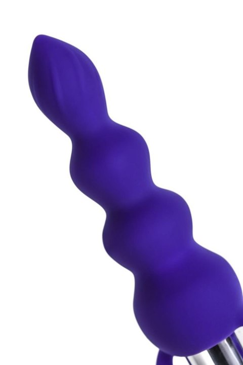 ToDo by Toyfa Anal plug Twisty, silicone, purple, 14 cm, O 3.2 cm ToDo by TOYFA