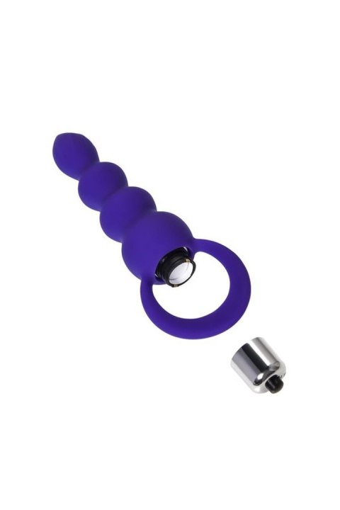 ToDo by Toyfa Anal plug Twisty, silicone, purple, 14 cm, O 3.2 cm ToDo by TOYFA