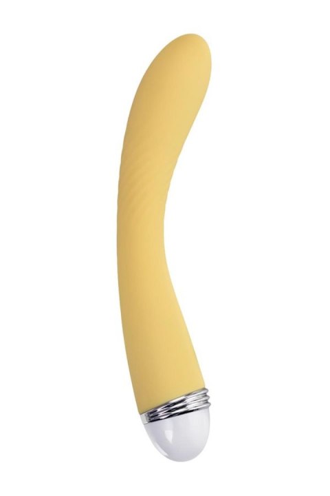 Vibrator Flovetta by Toyfa Calla, silicone, yellow, 22 cm Flovetta