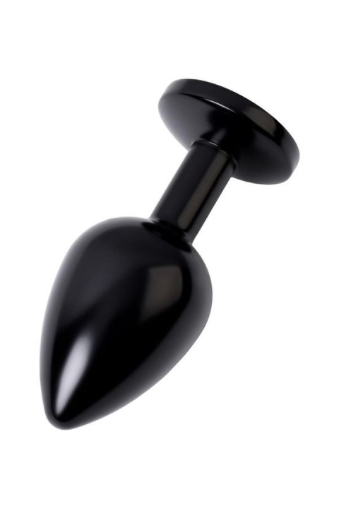 Black anal plug TOYFA Metal,with a ruby colored gem Metal by TOYFA