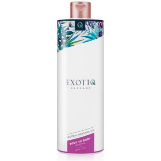 EXOTIQ Body To Body Warming Massage oil 500 ml. EXOTIQ