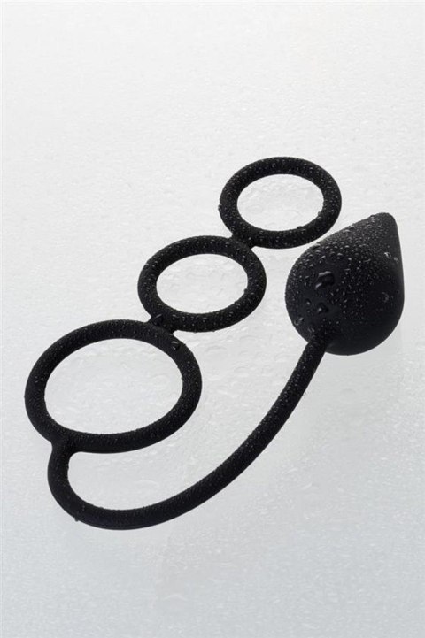 EROTIST Butt plug with an erection ring (M) Erotist