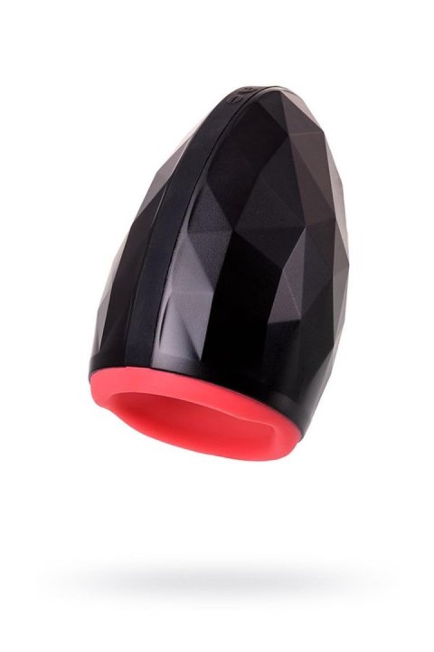 EROTIST Magma; Rechargeable masturbator with heating, Silicone, Black, 12 cm Erotist