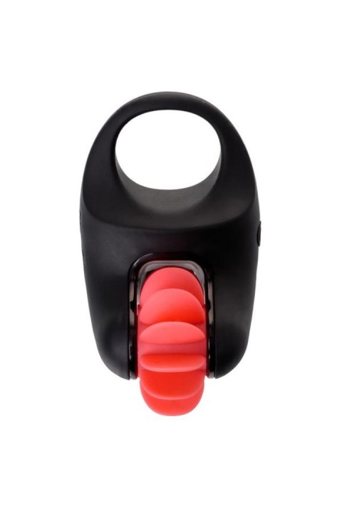 EROTIST Mill vibro ring, silicone, black, 8.5 cm, O 2.6 cm Erotist