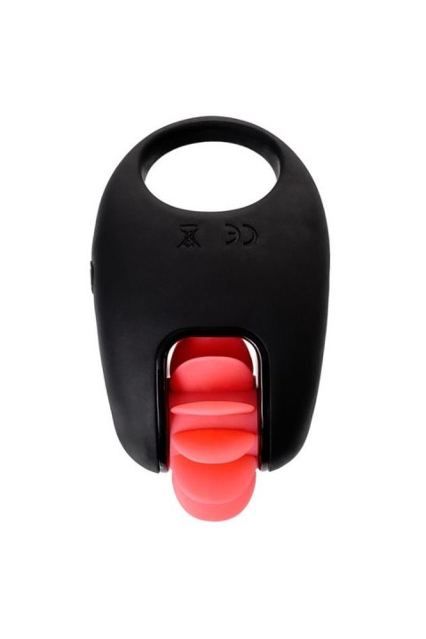 EROTIST Mill vibro ring, silicone, black, 8.5 cm, O 2.6 cm Erotist