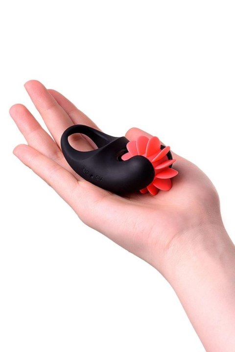 EROTIST Mill vibro ring, silicone, black, 8.5 cm, O 2.6 cm Erotist