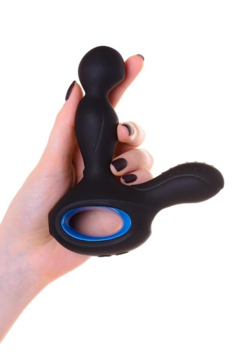 EROTIST SIXTH Prostate Massager vibro with heating silicone black 14.5 cm Erotist