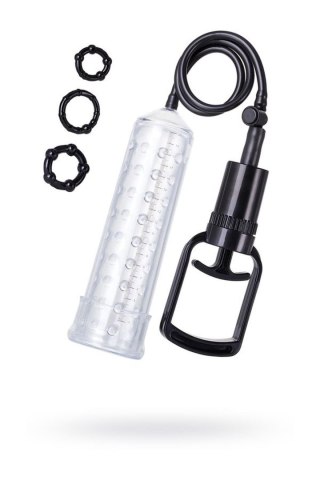 A-TOYS, Penis Pump, PVC, Transparent, 23.5 cm A-Toys