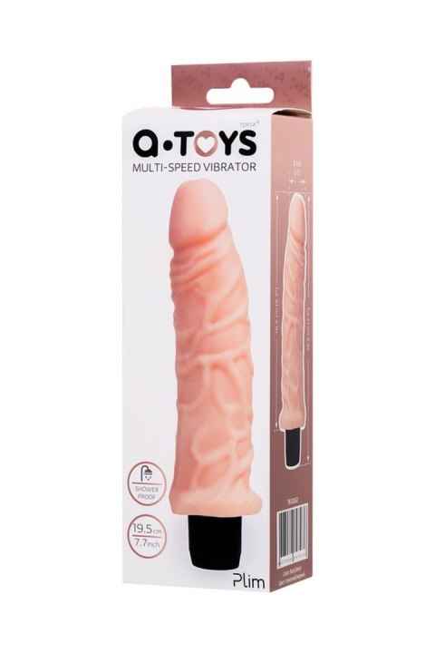 A-TOYS, Realistic Multi-Speed vibrator,, TPE, vibration modes, 16.5 cm A-Toys