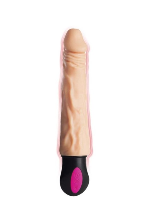 A-TOYS Realistic Vibrator with heating, TPE, 12 Modes, bendable, recharble A-Toys