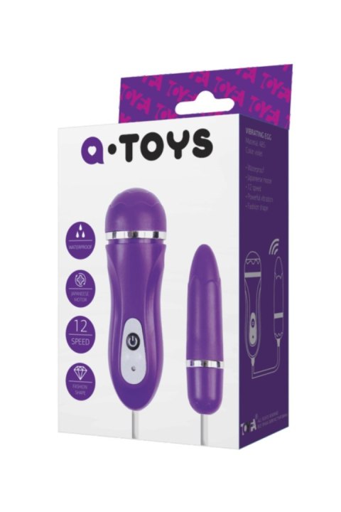 A-TOYS, Vibro-egg ,ABS plastic, Purple O1.6 cm A-Toys