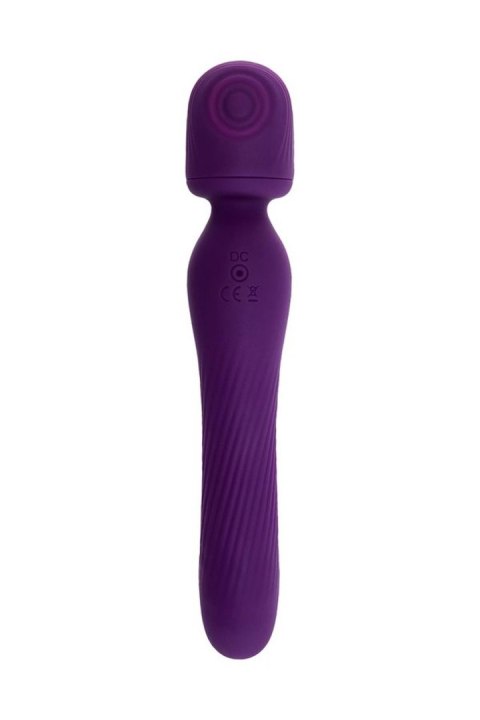 JOS Stimulator 2 in 1 Kisom, silicone, purple, 13 cm JOS