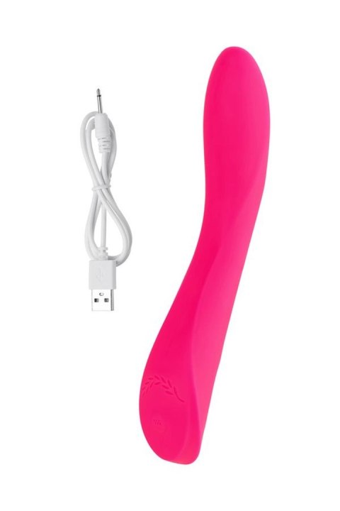 Unrealistic JOS Twig vibrator, 5 vibration modes, silicone, pink, 20.5 cm, O 3.4 cm TOYFA - Boys of Toys Sp. z o.o. (dystrybutor)