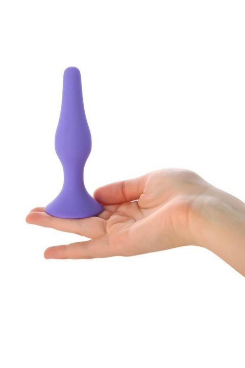 A-TOYS, Anal Plug, Silicone, Purple, 10.2 cm TOYFA - Boys of Toys Sp. z o.o. (dystrybutor)