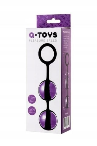 A-TOYS, Vaginal balls, ABS plastic, Purple, O 3.5 cm A-Toys