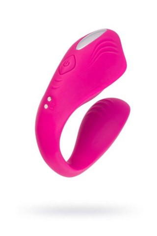 A-TOYS Vibrator for couples Cobrum, silicone, pink, 9.6 cm A-Toys