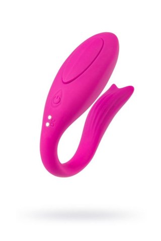 A-TOYS Vibrator for couples Dolphy, silicone, pink, 9.6 cm TOYFA - Boys of Toys Sp. z o.o. (dystrybutor)