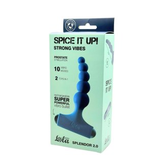 Anal Plug with Rechargeable Bullet Spice it Up Splendor 2.0 Intimate Distribution