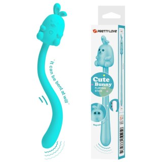 CUTE BUNNY, Flirting Stick, 7 vibration functions, Magnetic USB charging Baile - Boys of Toys Sp. z. o.o. (dystrybutor)