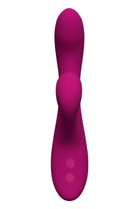 BLUSH QUINN RABBIT VIBRATOR BURGUNDY TONGA