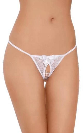 G-string 2427 - white S/L Softline - Boys of Toys Sp. z. o.o.